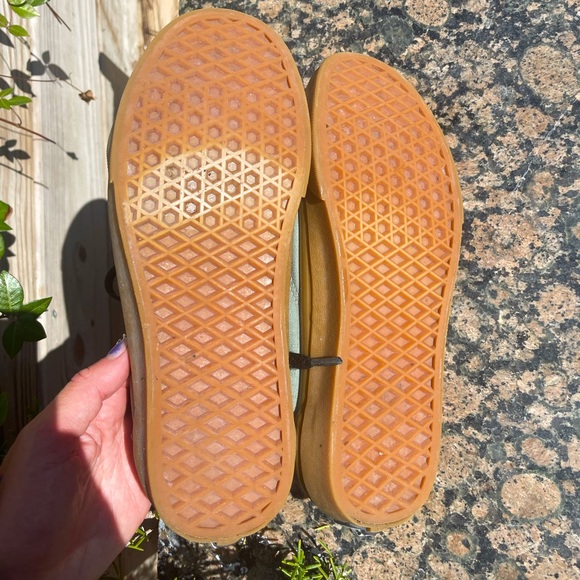 rare vans old skool - seafoam green black and brown gum - unisex - Picture 6 of 6